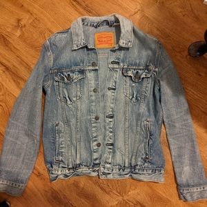Levi's Blue Denim Jacket Size M